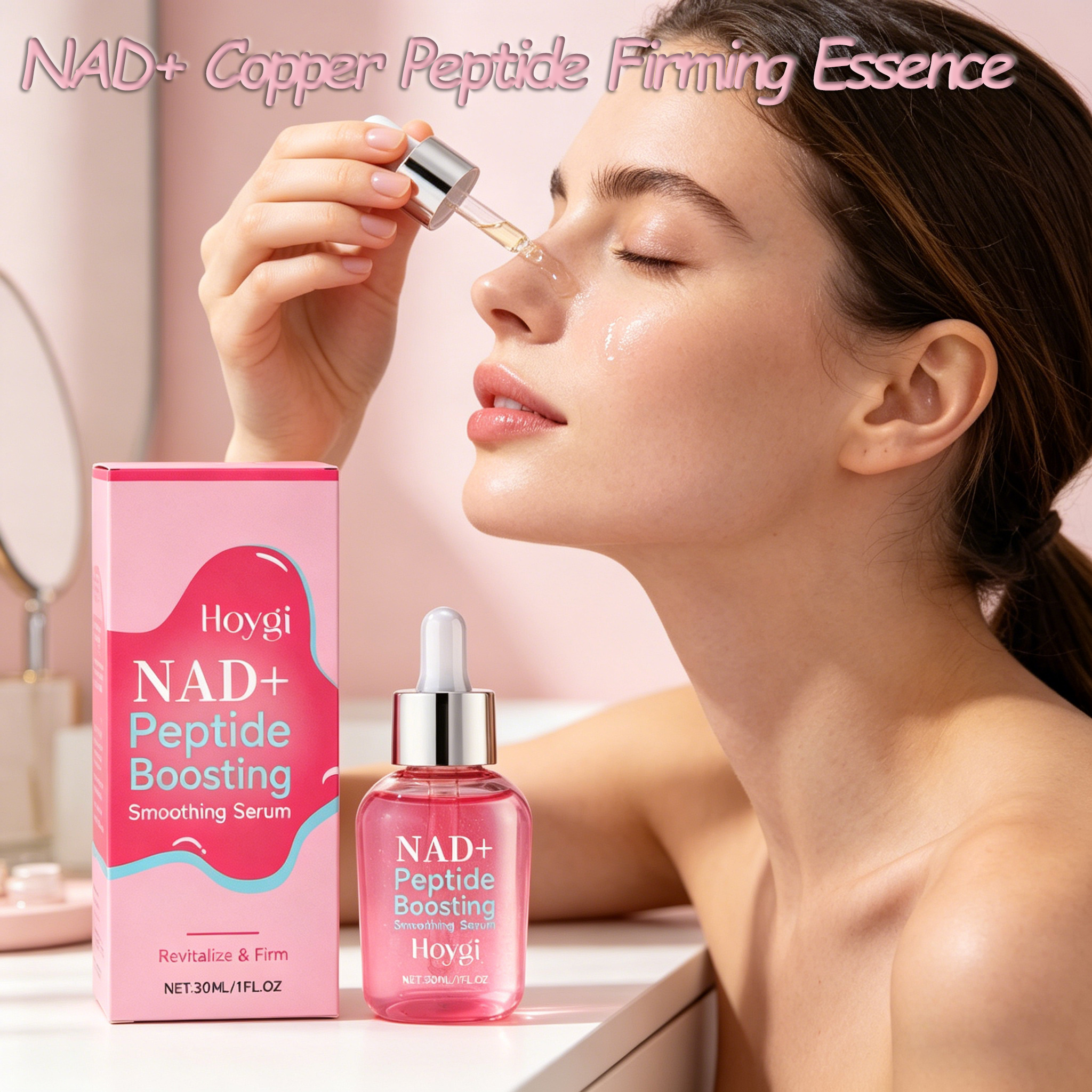NAD+ Peptide Pink Serum Copper - огляд і ціна Tripeptide Collagen Boost