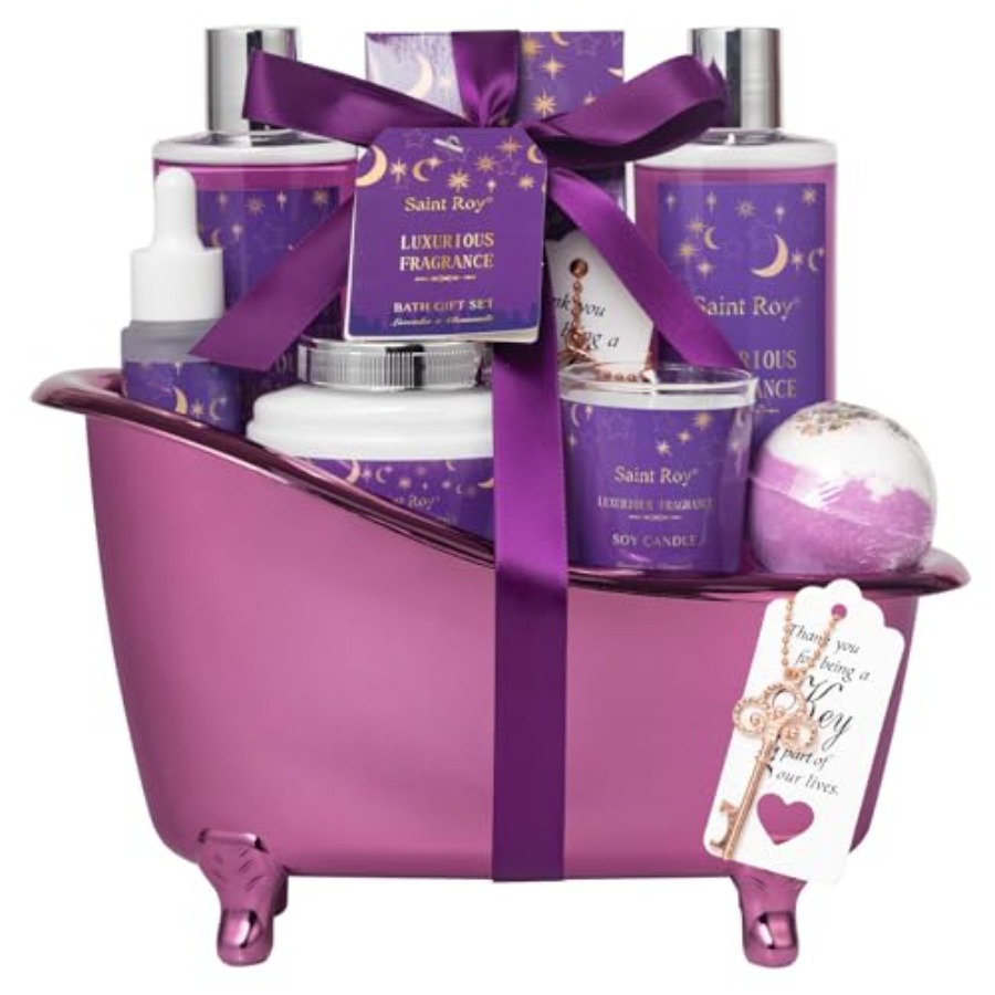 Bath Basket Spa Kit Spa Gifts  - огляд і ціна Luxury Skincare Set For Women