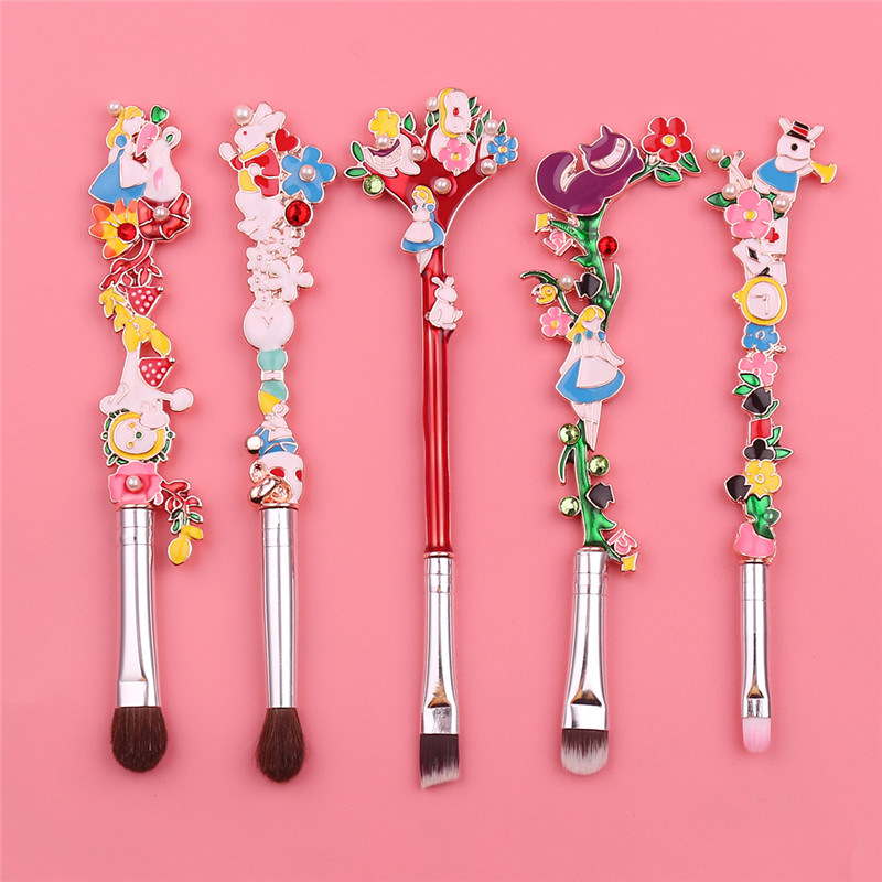 Luxury 5PCS/SET Makeup Brushes - огляд і ціна Luxury Skincare Accessories